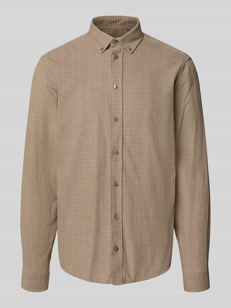 Koszula casualowa o kroju regular fit z kołnierzykiem typu button down model ‘PONTUS’