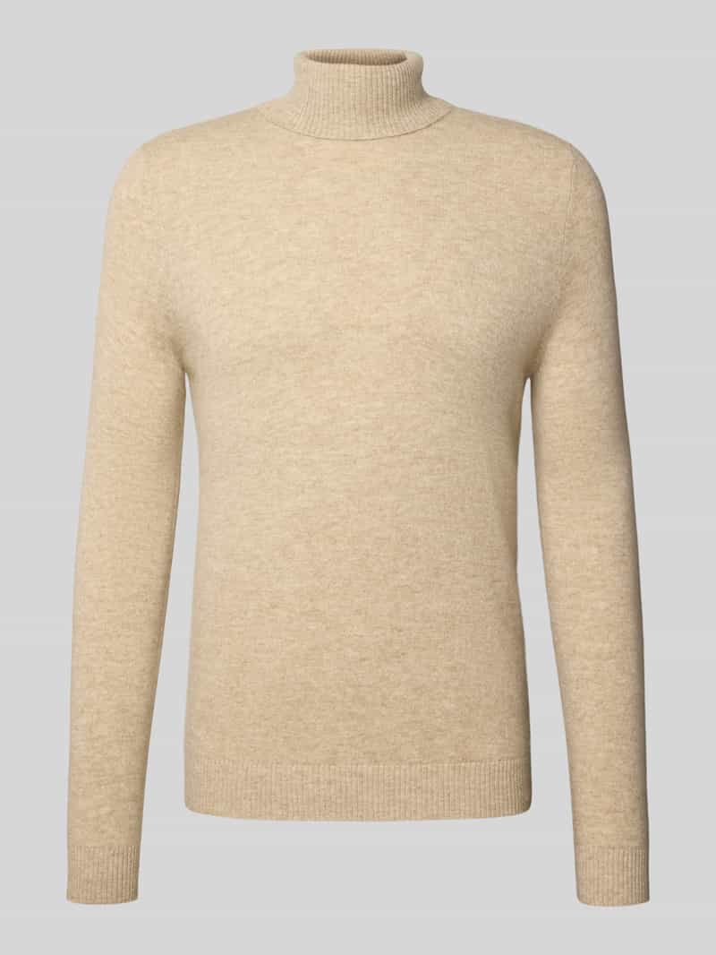 Sweter z dzianiny z czystego kaszmiru