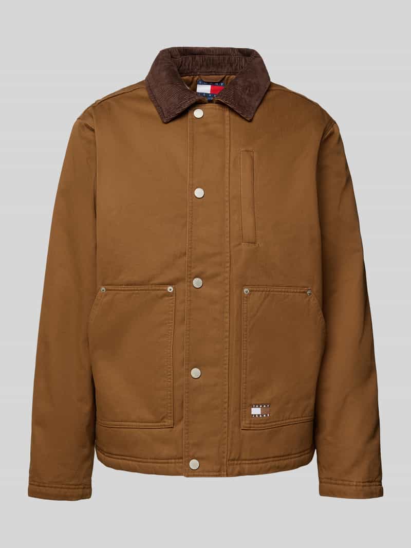 Bluzon o kroju regular fit z czystej bawełny