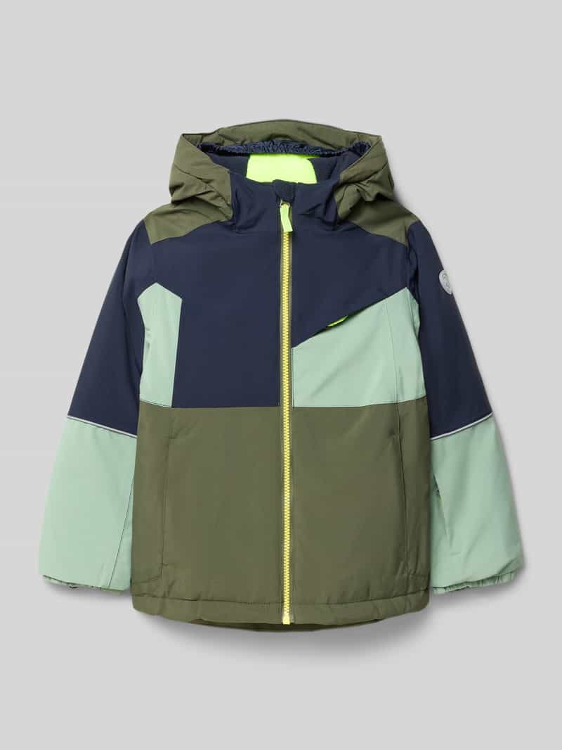 Kurtka funkcyjna z naszywką z logo