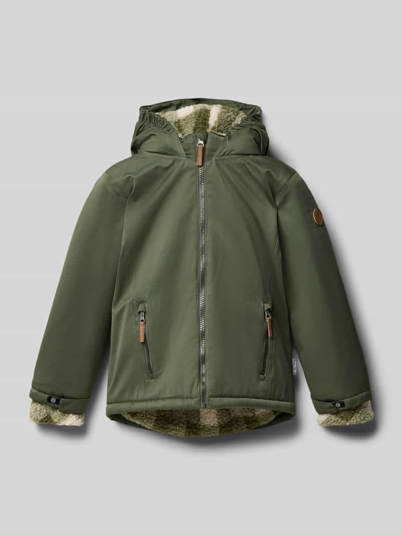 Kurtka funkcyjna z naszywką z logo