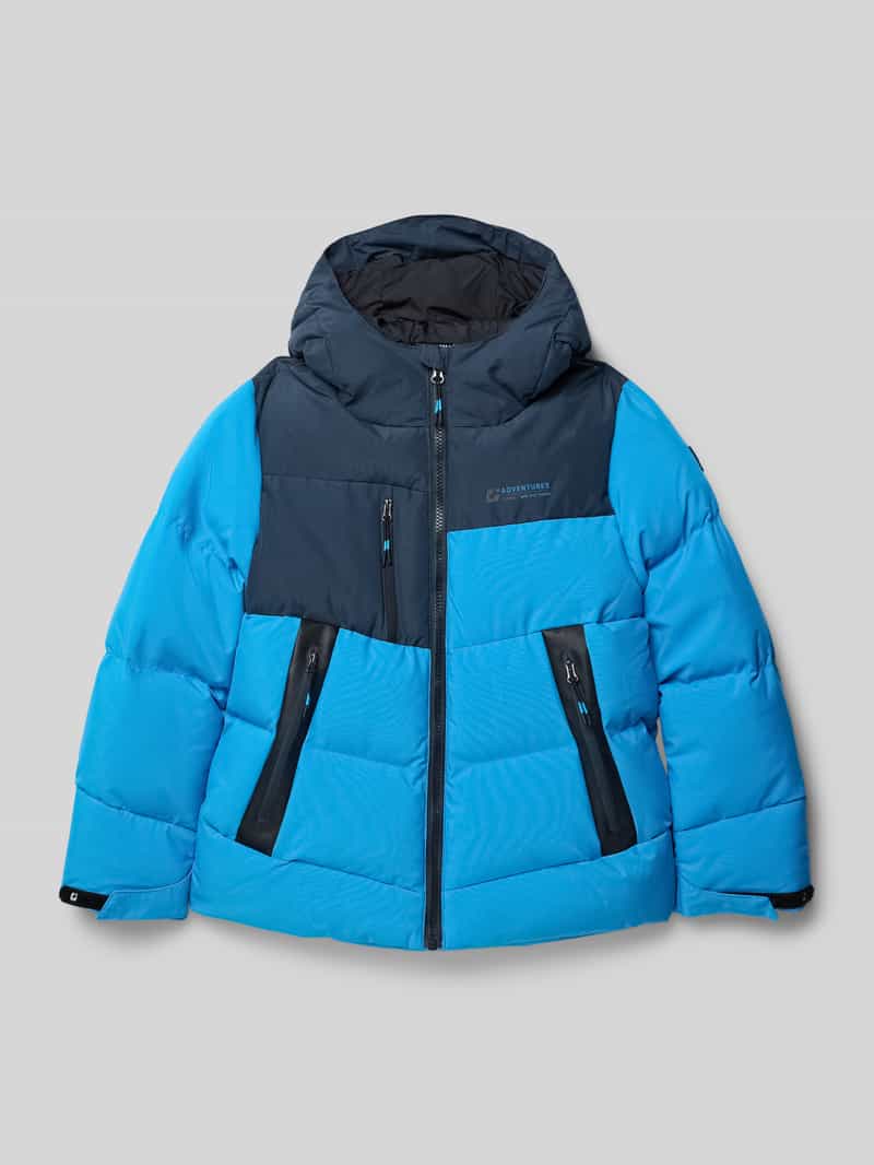 Kurtka pikowana o kroju regular fit z imitacji puchu