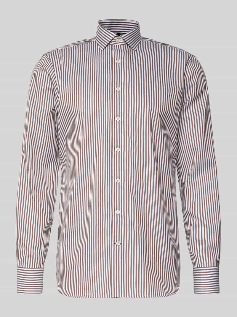 Koszula casualowa o kroju slim fit z kołnierzykiem typu kent model ‘Namur’