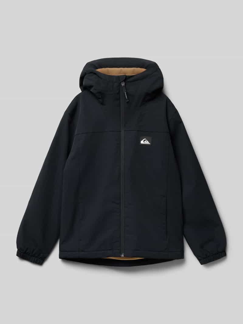 Kurtka o kroju regular fit z naszywką z logo model ‘Overcast’