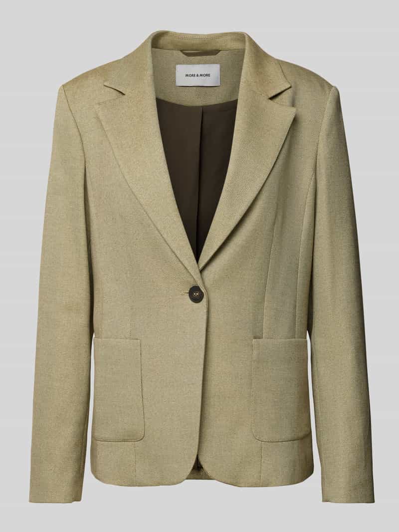 Żakiet o kroju regular fit z dodatkiem wiskozy