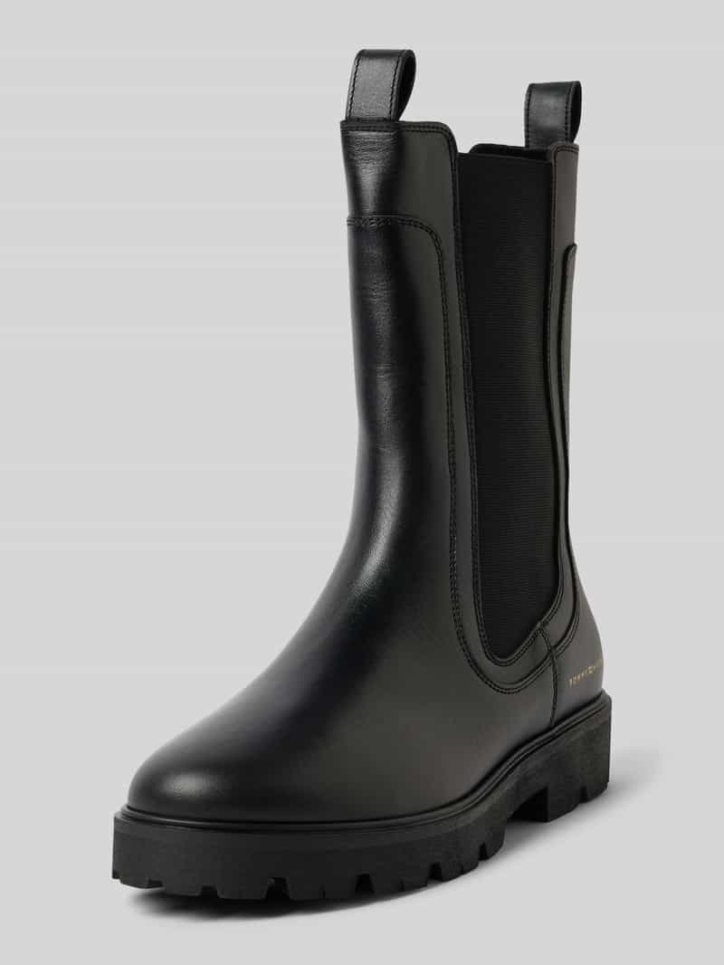 Kozaki ze skóry bydlęcej