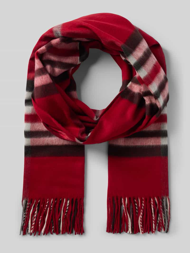 Szal z nadrukiem na całej powierzchni model ‘Cashmink’