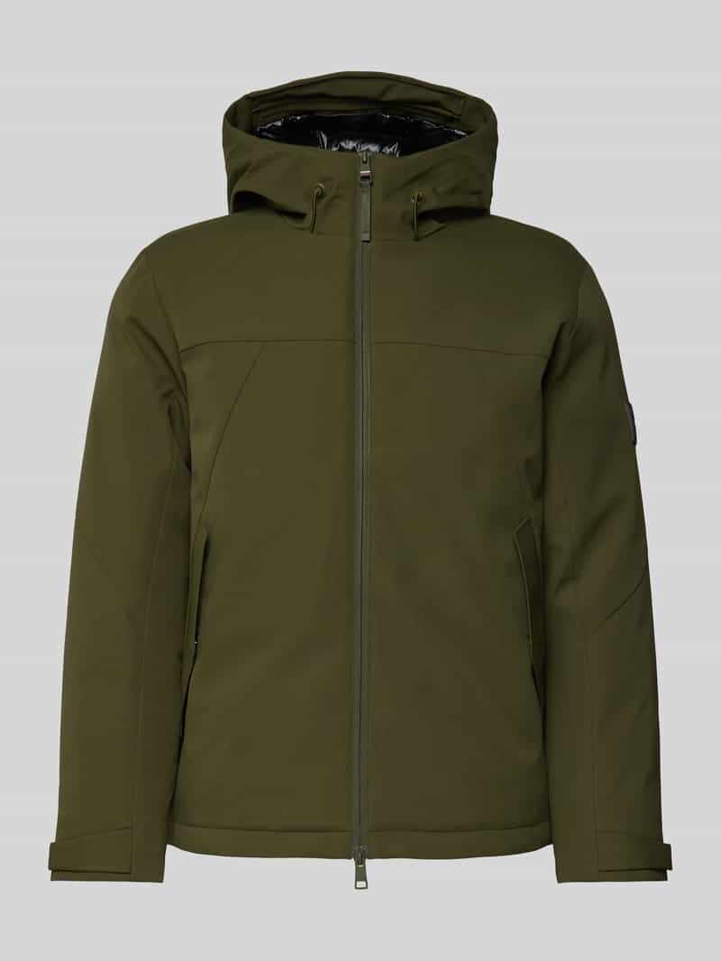 Kurtka funkcyjna o kroju regular fit z kapturem