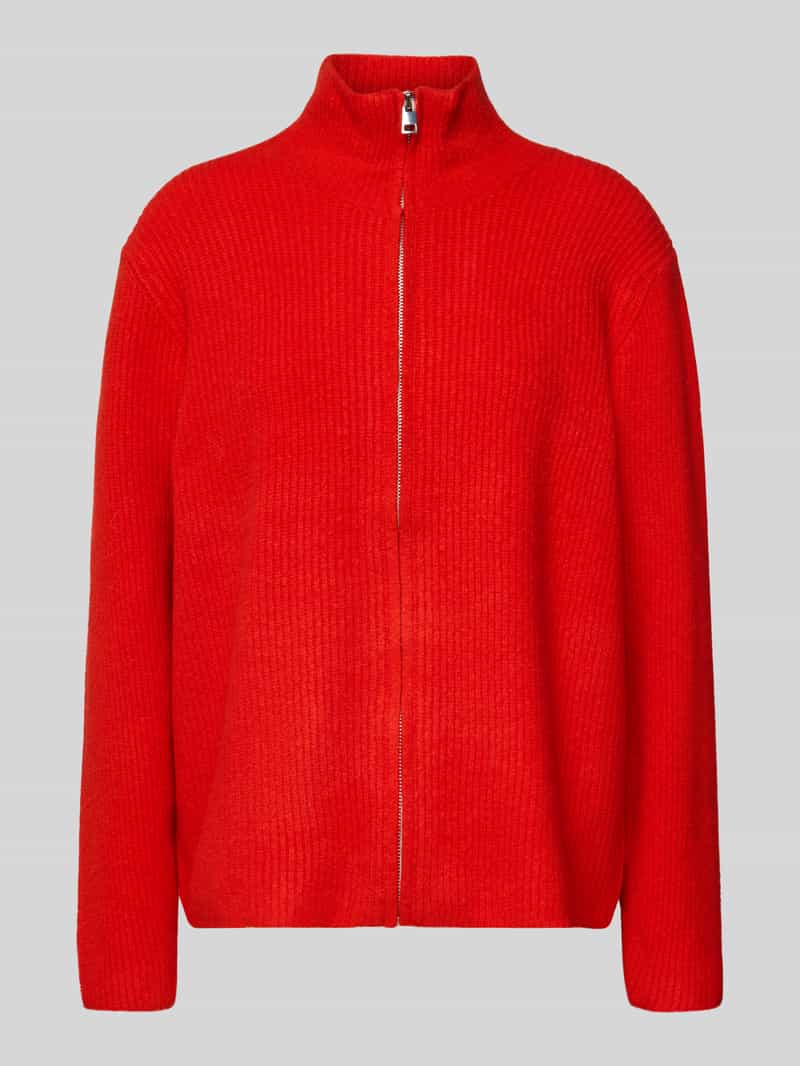 Kurtka z dzianiny o kroju regular fit ze stójką model 'IHDUCIE’