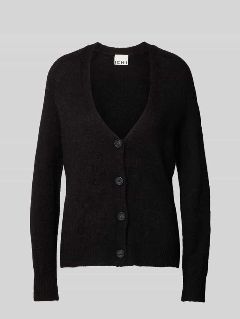 Kurtka z dzianiny z dodatkiem wełny z alpaki model ‘Kamara’