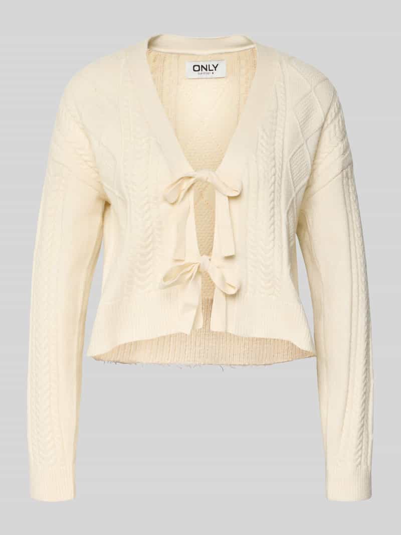 Kurtka z dzianiny o kroju regular fit z mieszanki wiskozy model ‘FIA’