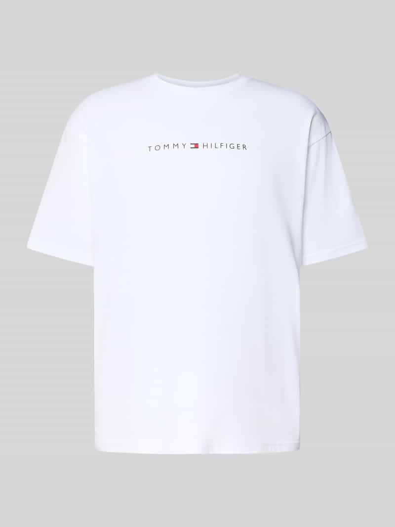 T-shirt o kroju relaxed fit z czystej bawełny