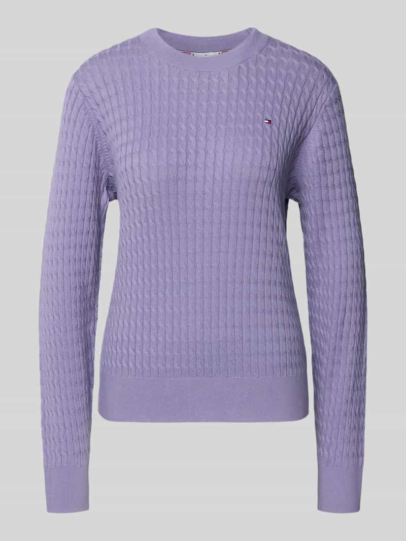 Sweter o kroju regular fit z czystej bawełny