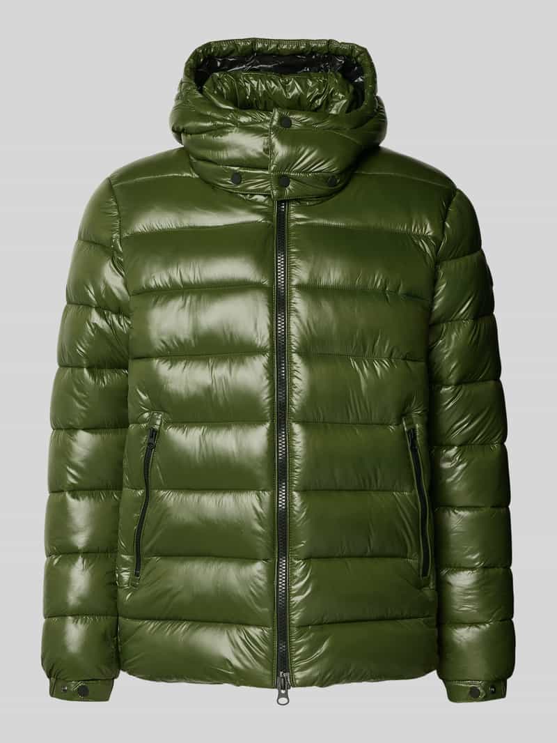 Kurtka pikowana z zamkiem błyskawicznym dwustronnym model ‘FLORIAN’