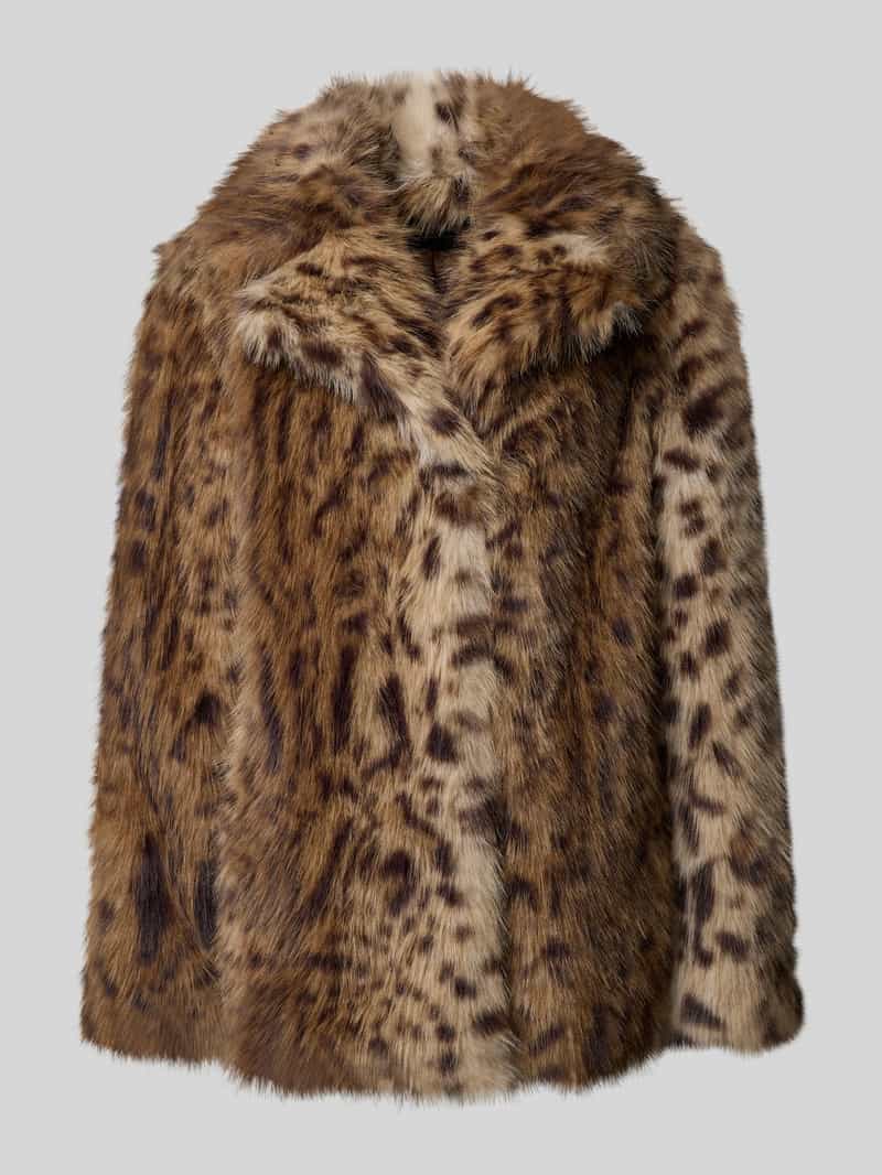 Kurtka z obszyciem ze sztucznego futra