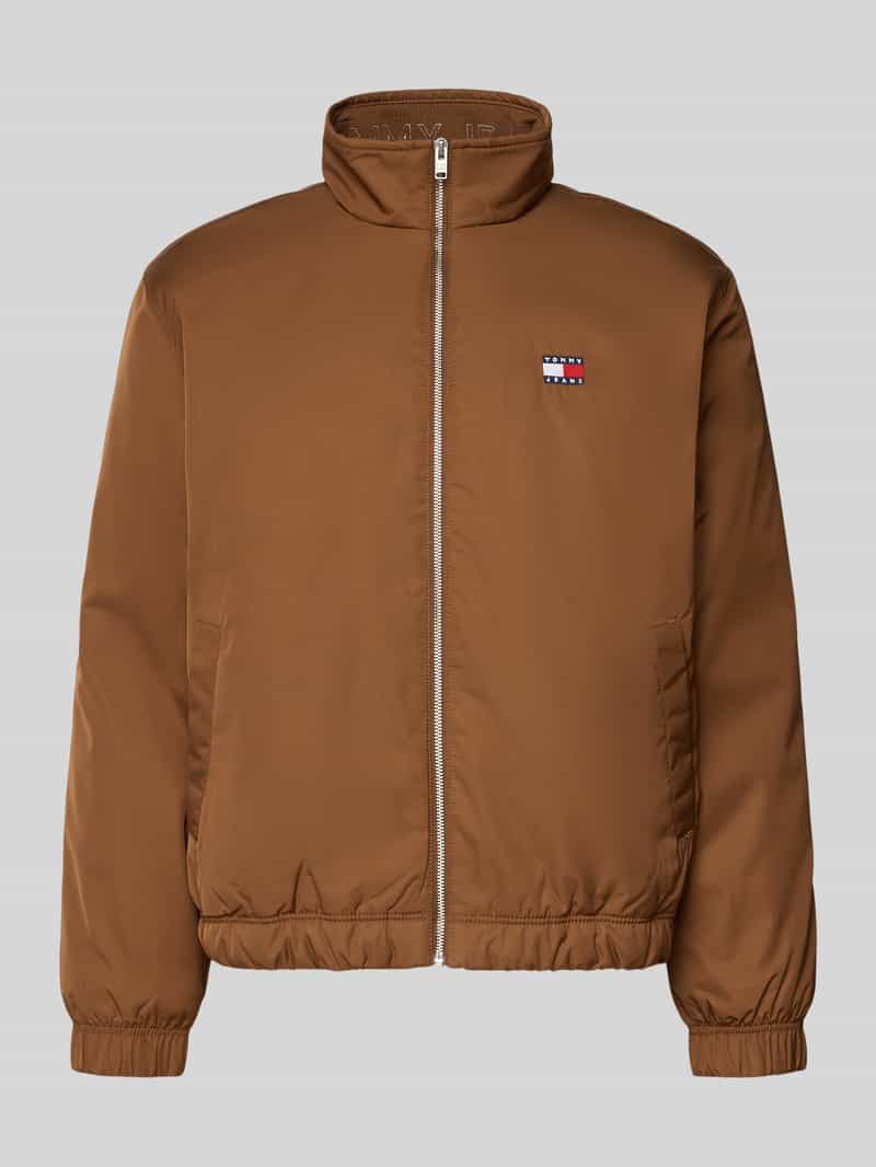 Bomberka o kroju relaxed fit ze stójką