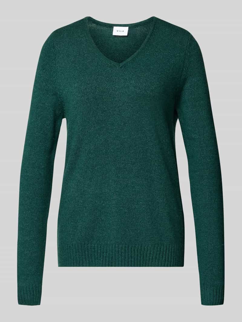 Bluzka z długim rękawem o kroju regular fit z mieszanki wiskozy model ‘Viril’