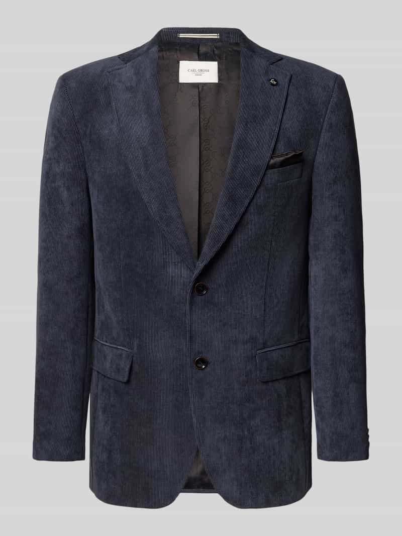 Marynarka zapinana na dwa guziki z kołnierzem z połami model ‘Theo’