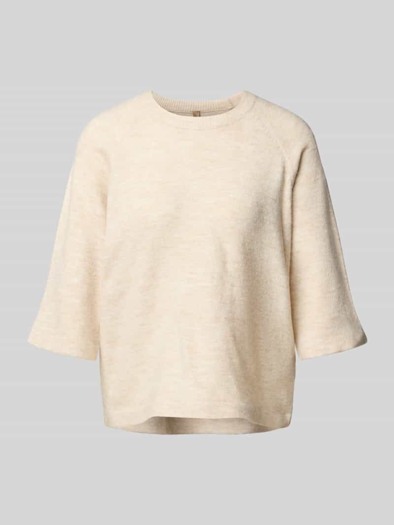 Sweter z dzianiny z rękawem o dł. 1/2 model ‘ORLEAN’