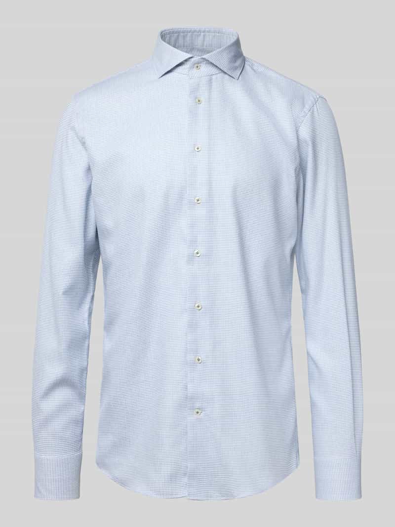 Koszula biznesowa o kroju slim fit z kołnierzykiem typu cutaway model ‘Cutaway’