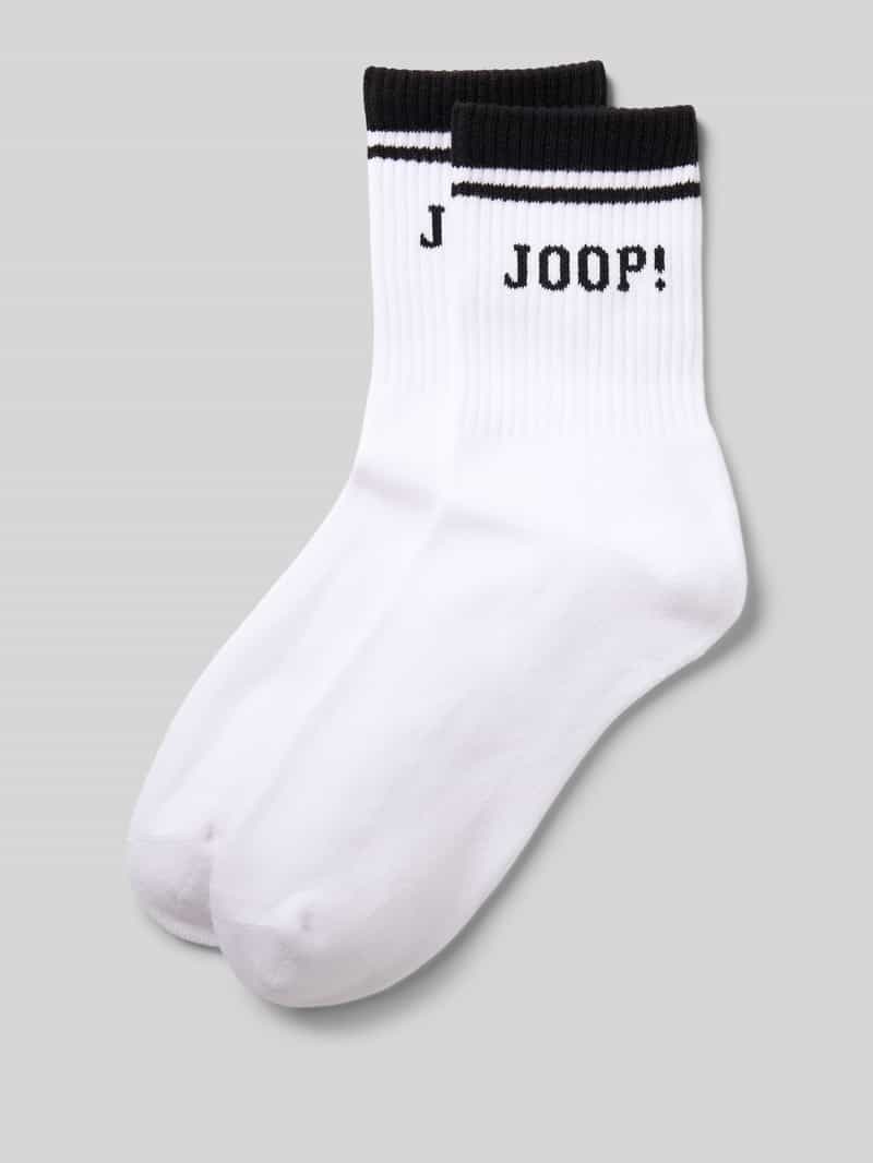 Skarpety z wyhaftowanym logo w zestawie 2 szt.