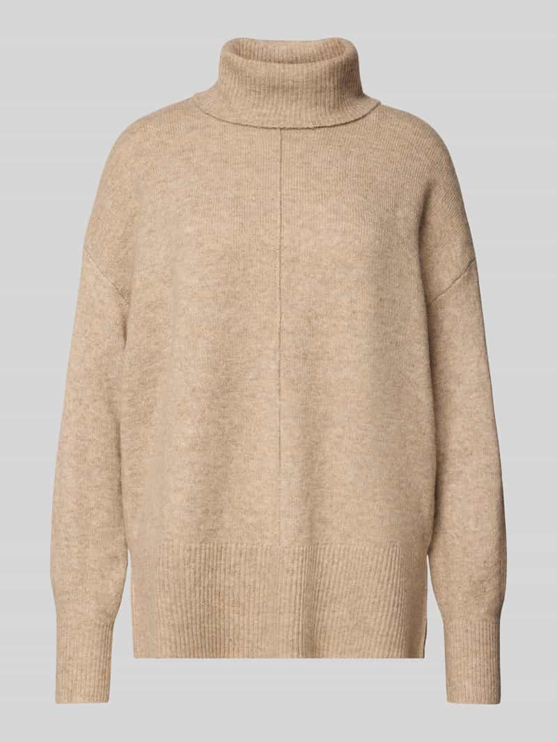 Golf o kroju regular fit z dodatkiem wełny model ‘MALOU’