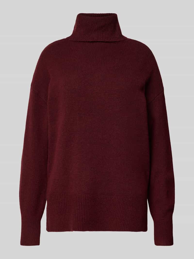 Golf o kroju regular fit z dodatkiem wełny model ‘MALOU’