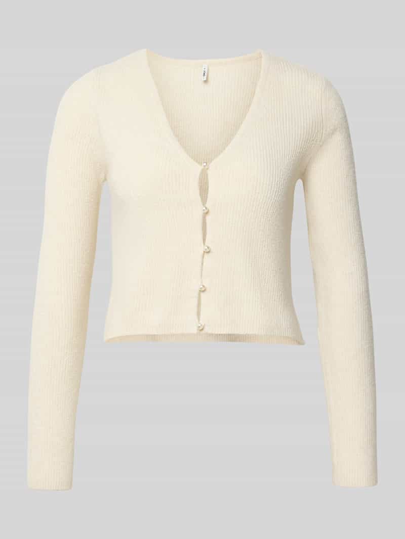 Kurtka o kroju slim fit z prążkowanej dzianiny model ‘RICA LIFE’