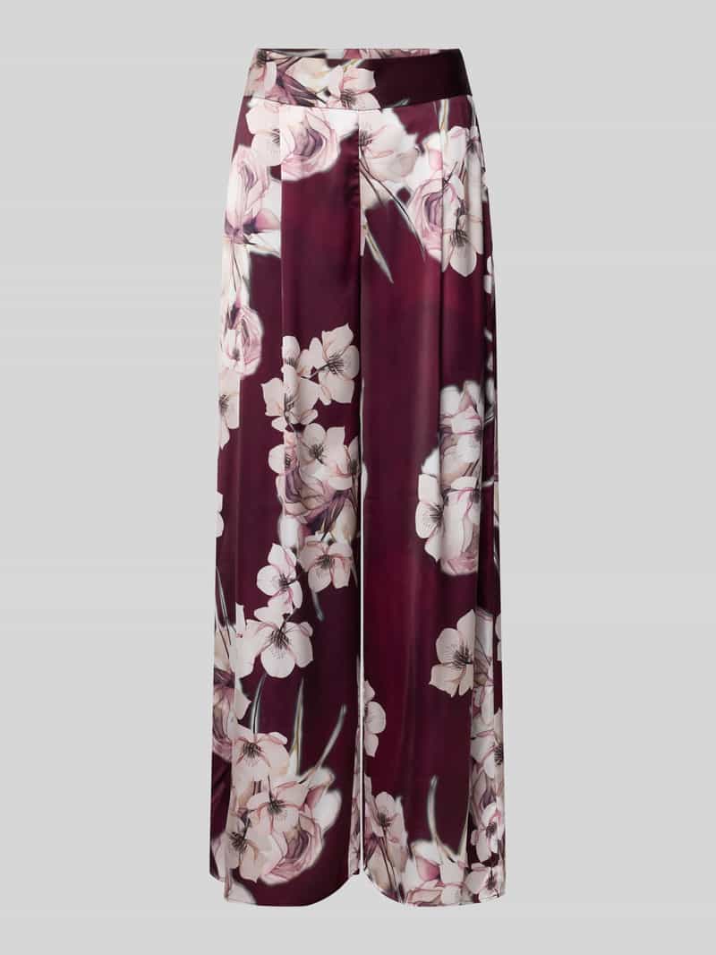 Spodnie materiałowe z wszytym zamkiem błyskawicznym