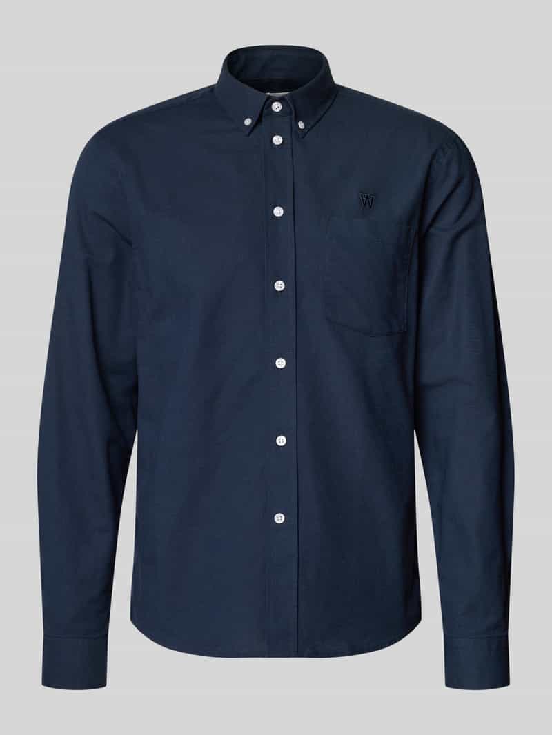 Koszula casualowa o kroju regular fit z kołnierzykiem typu button down model ‘Adam’