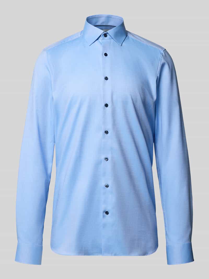 Koszula biznesowa o kroju slim fit z bardzo długim rękawem