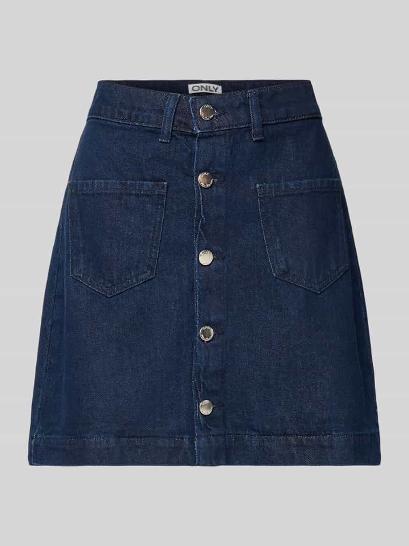 Spódnica jeansowa o linii A z czystej bawełny model ‘AMAZING’