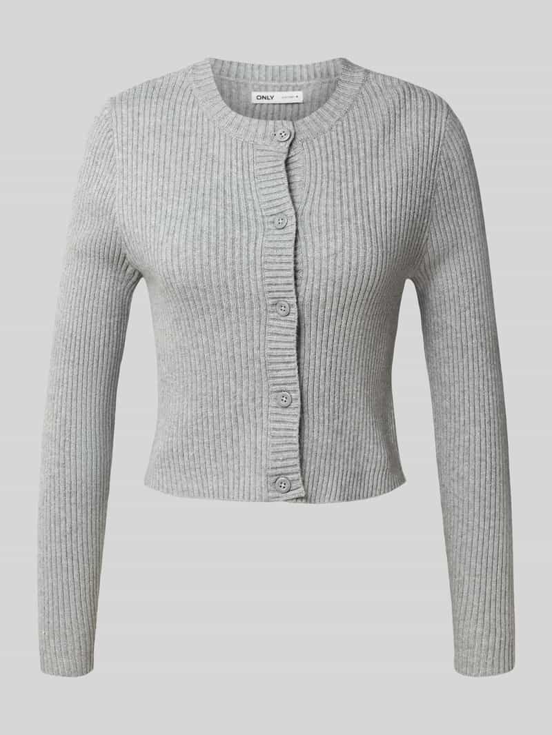 Kurtka z dzianiny o kroju regular fit z mieszanki wiskozy model ‘KATIA’