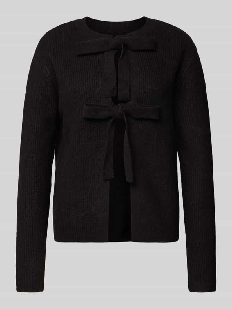 Kurtka z dzianiny o kroju regular fit z dodatkiem wełny model ‘SILLY’