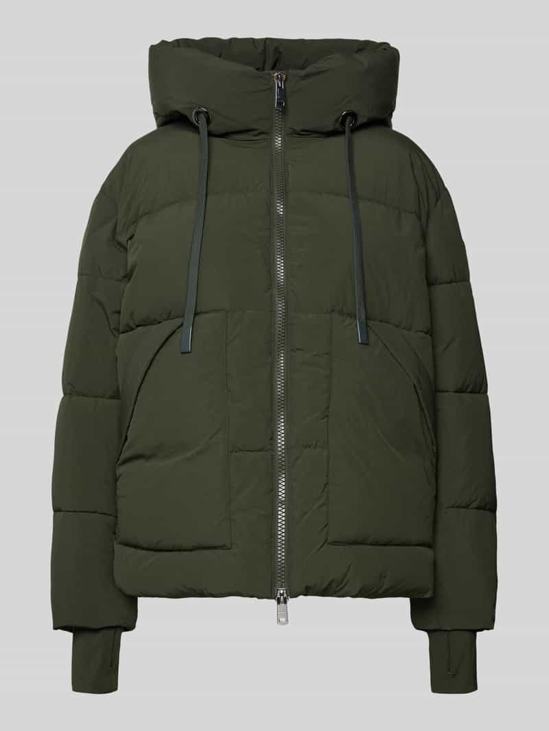 Kurtka pikowana z kapturem model ‘Ollie’
