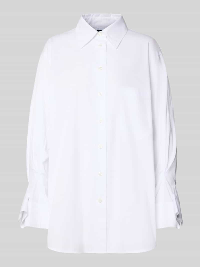 Bluzka koszulowa z listwą guzikową