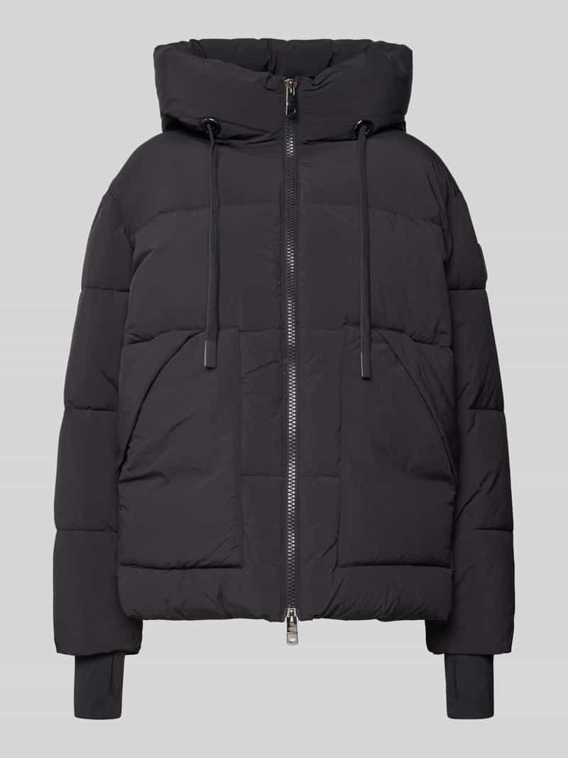 Kurtka pikowana z kapturem model ‘Ollie’