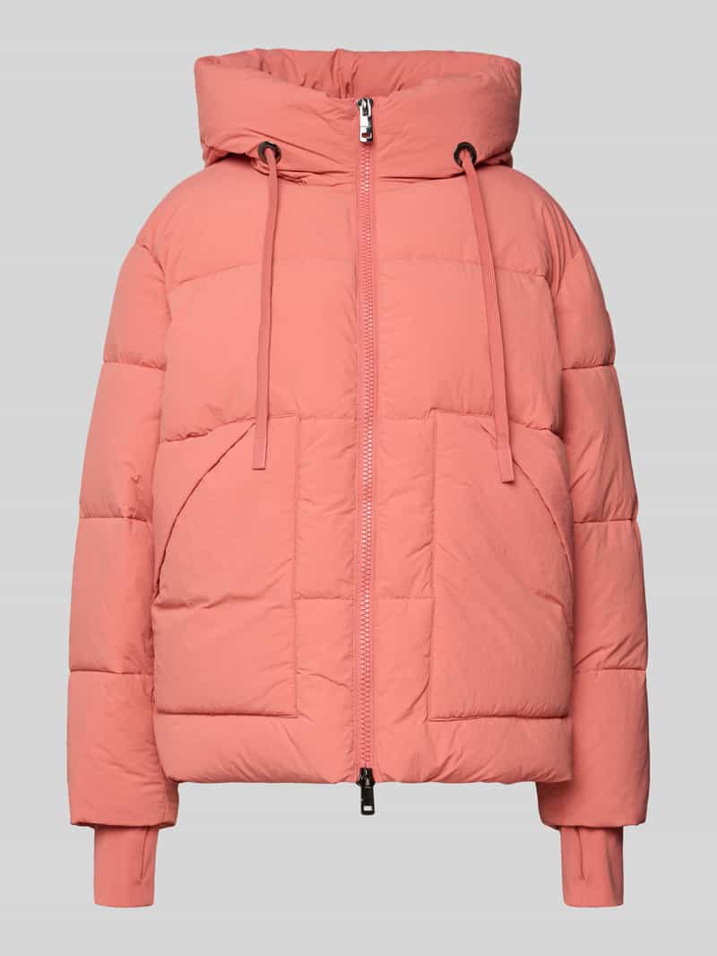 Kurtka pikowana z kapturem model ‘Ollie’