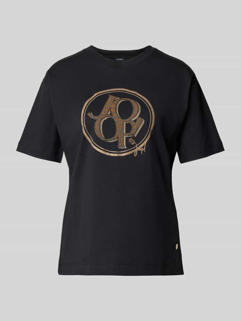 T-shirt z nadrukiem z logo model ‘Tashi’