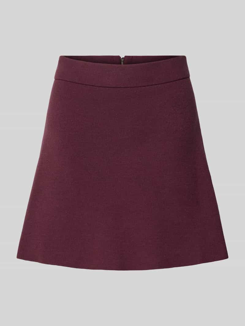 Spódnica mini rozkloszowana z mieszanki wiskozy model ‘SABA’