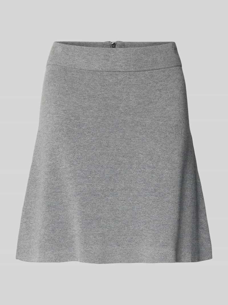 Spódnica mini rozkloszowana z mieszanki wiskozy model ‘SABA’