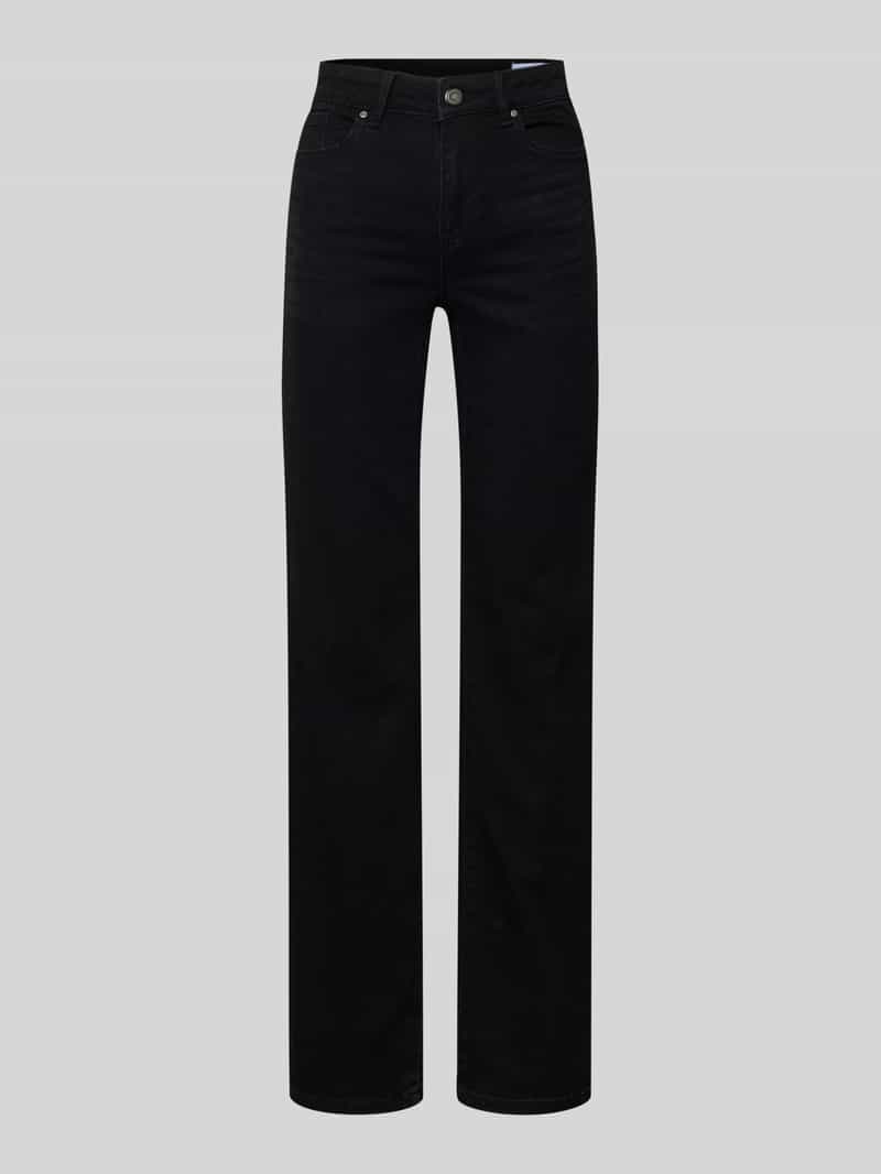 Jeansy o kroju straight fit z mieszanki bawełny model ‘FLASH’