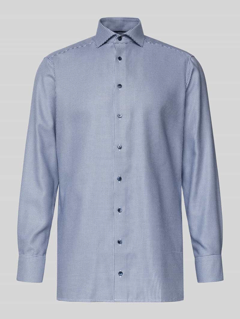 Koszula biznesowa o kroju regular fit z kołnierzykiem typu kent model ‘Royal’