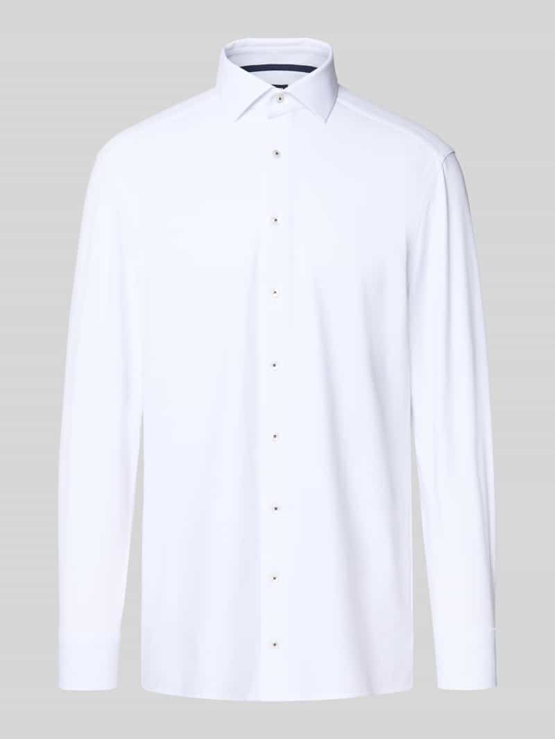 Koszula biznesowa o kroju modern fit z kołnierzykiem typu kent model ‘Global’