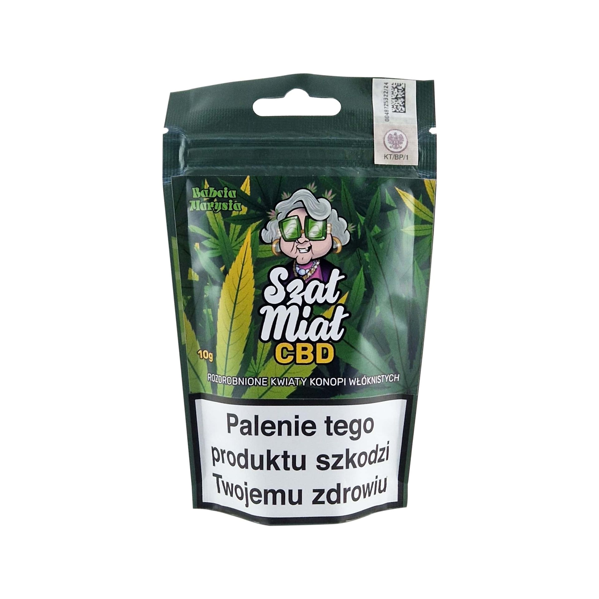 SZAŁ MIAŁ CBD 10G Babcia Marysia MIX Trym