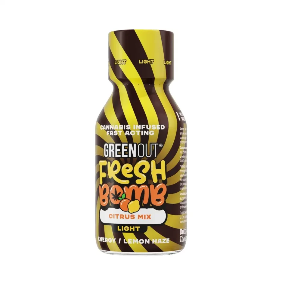 LIGHT Olejek konopny Green Out® Fresh Bomb Citrus Mix Dutch Therapy