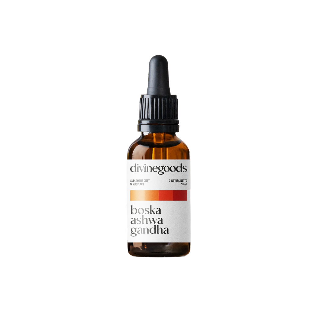 Boska Ashwagandha Ekstrakt Divine Goods Krople 50ml