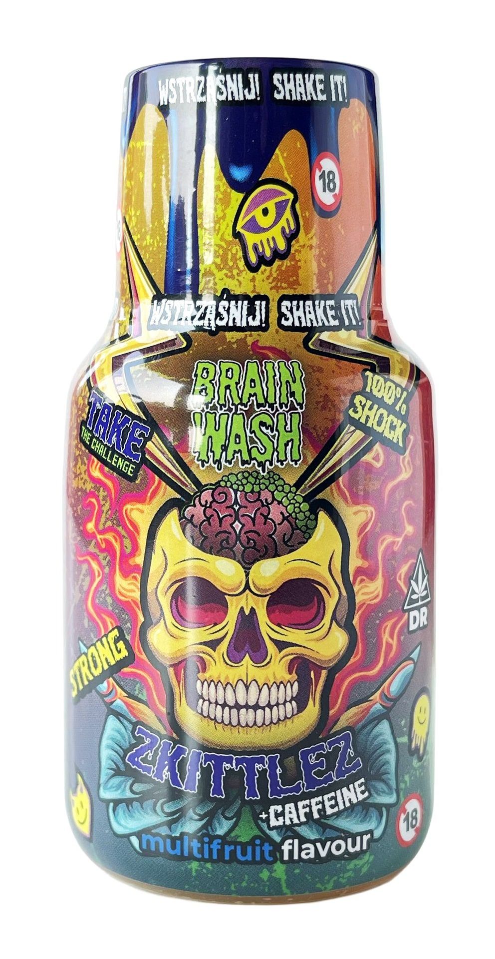 Shot Konopny Brain Wash CBD Shot 100ML ZKITTLEZ