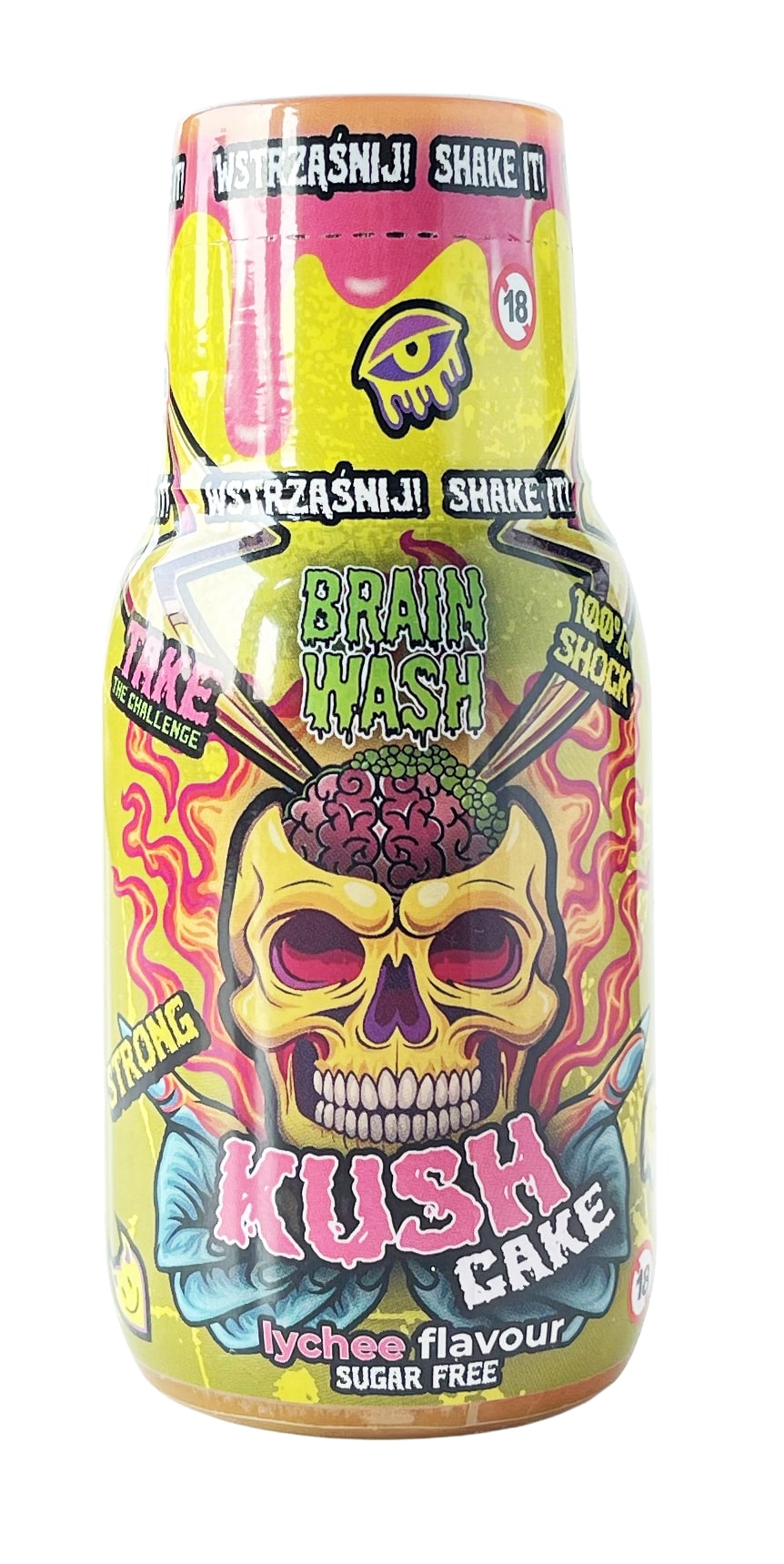 Shot Konopny Brain Wash CBD Shot 100ML KUSH CAKE