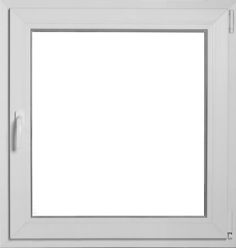 Okno PCV 3-szybowe fasadowe MD85 O5 złoty dąb 865x835 mm rozwierno-uchylne do wewnątrz prawe